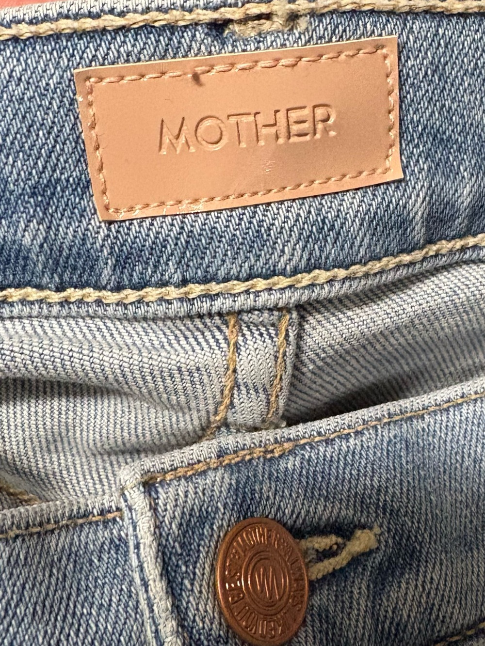 NWT MOTHER The Insider Crop Step Fray Jeans BLESSING IN DISGUISE, size 32 - Picture 14 of 17